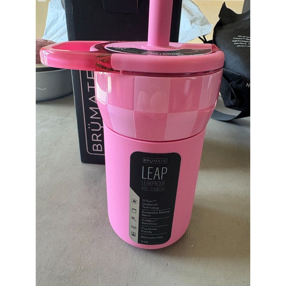 Brumate - Leap in Pink Checkered Limited Edition Brand New